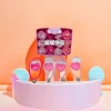 Pink heart-shaped warm accessory gift box, souvenir packaging box, gift box set Specification image